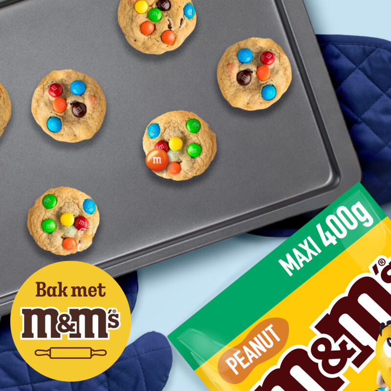 M&M'S Pinda melk chocolade maxi