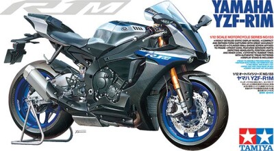 Tamiya - Yamaha Yzf-R1M Motorcykel Byggesæt - 1:12 - 14133