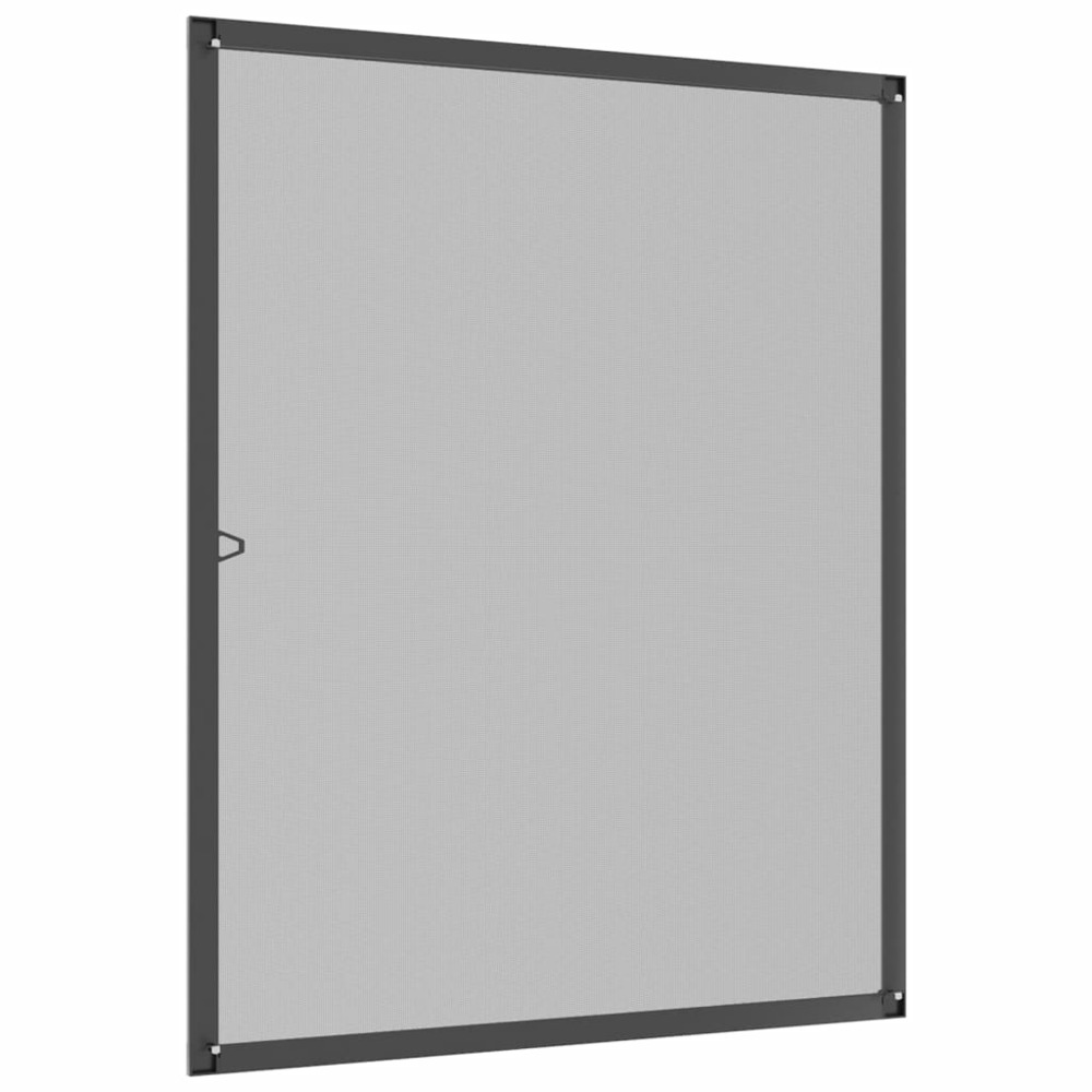 Moustiquaire pour fenêtres anthracite 80x100 cm