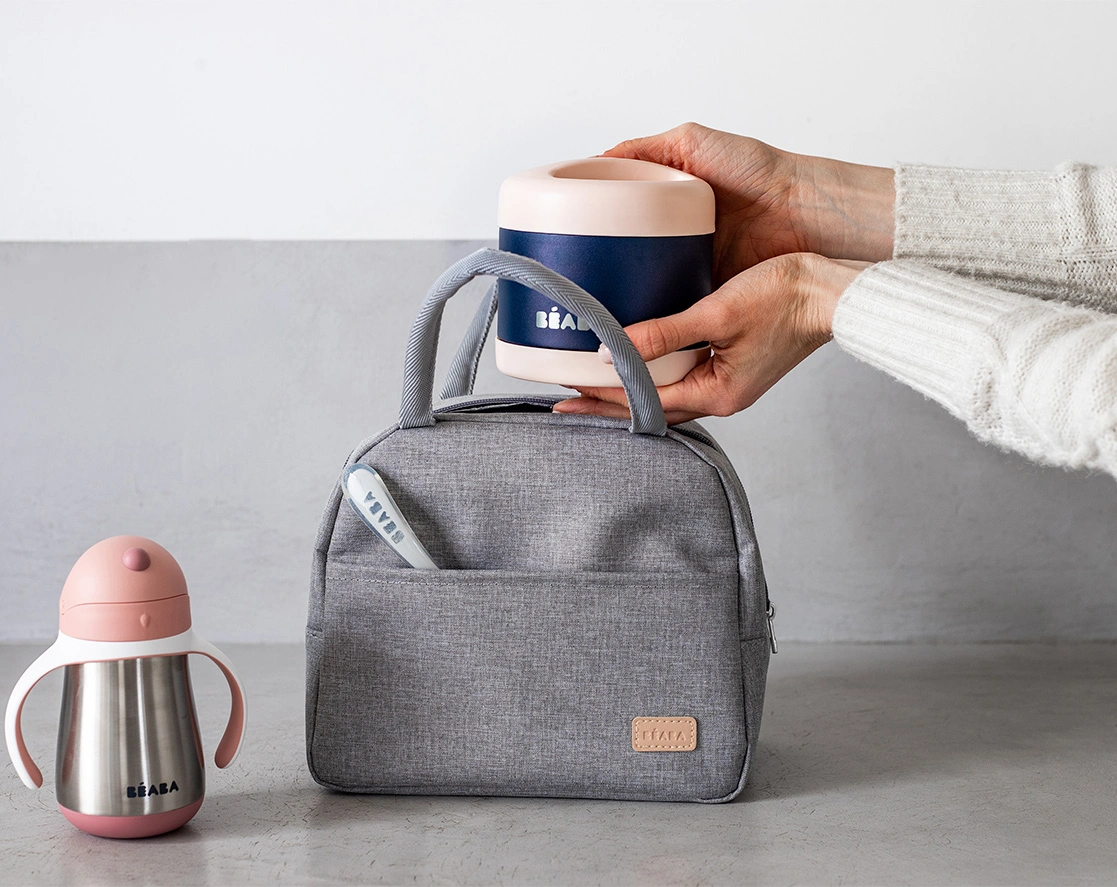 Kühltasche ON-THE-GO (25x14,5x21,5) mit Zubehör in old pink