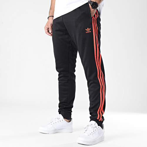 Pantalon Jogging A Bandes SST II5765 Noir
