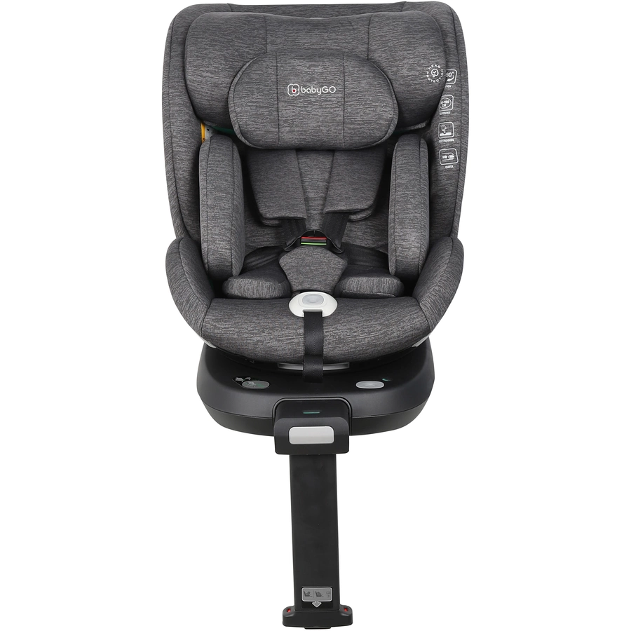 babyGO Reboarder i-Size Prime 360 grey