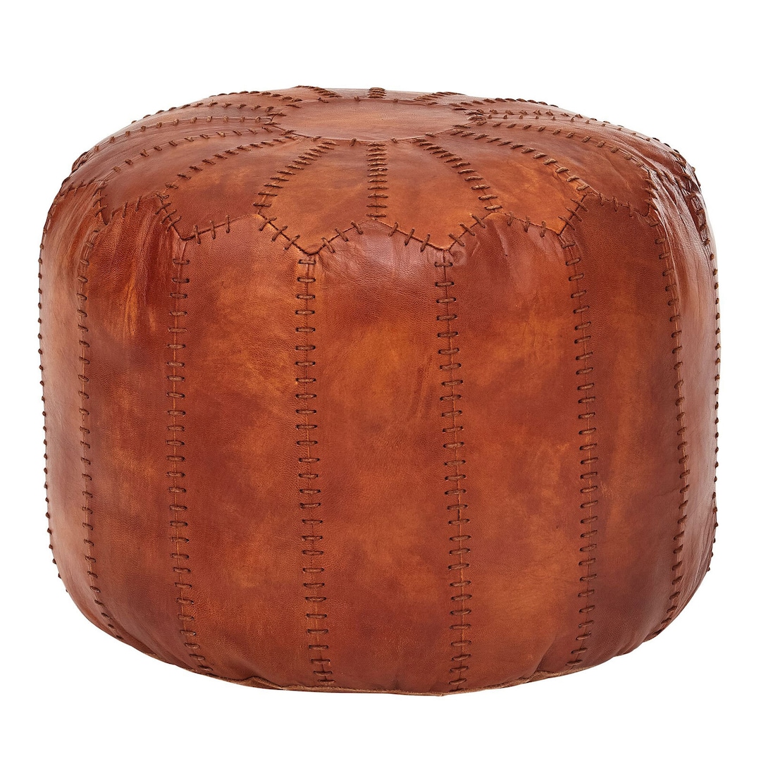 CASAVANTI Pouf Ziegenleder Braun