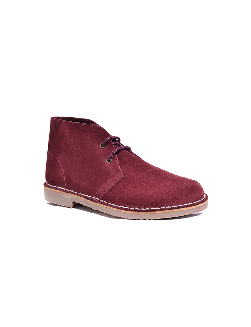 Safari Kids Lace-Up Boots Bordeaux