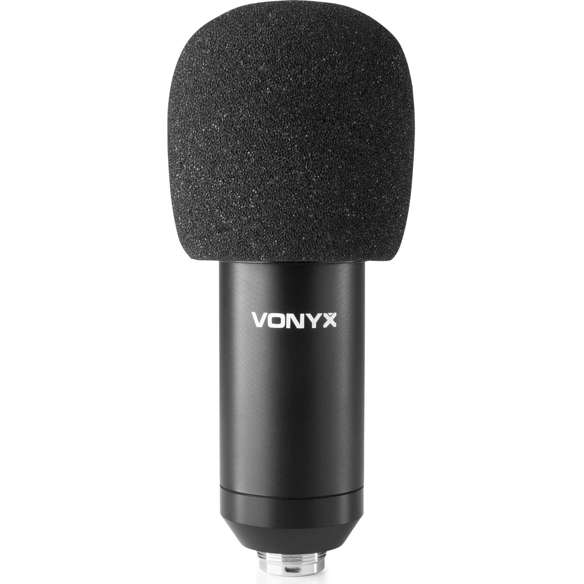 Vonyx CMS300B USB microfoon met broadcast arm en popfilter