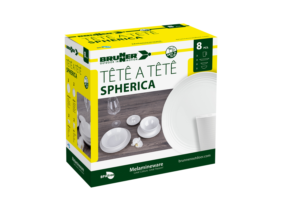Brunner Tete-A-Tete Spherica 8-delig serviesset