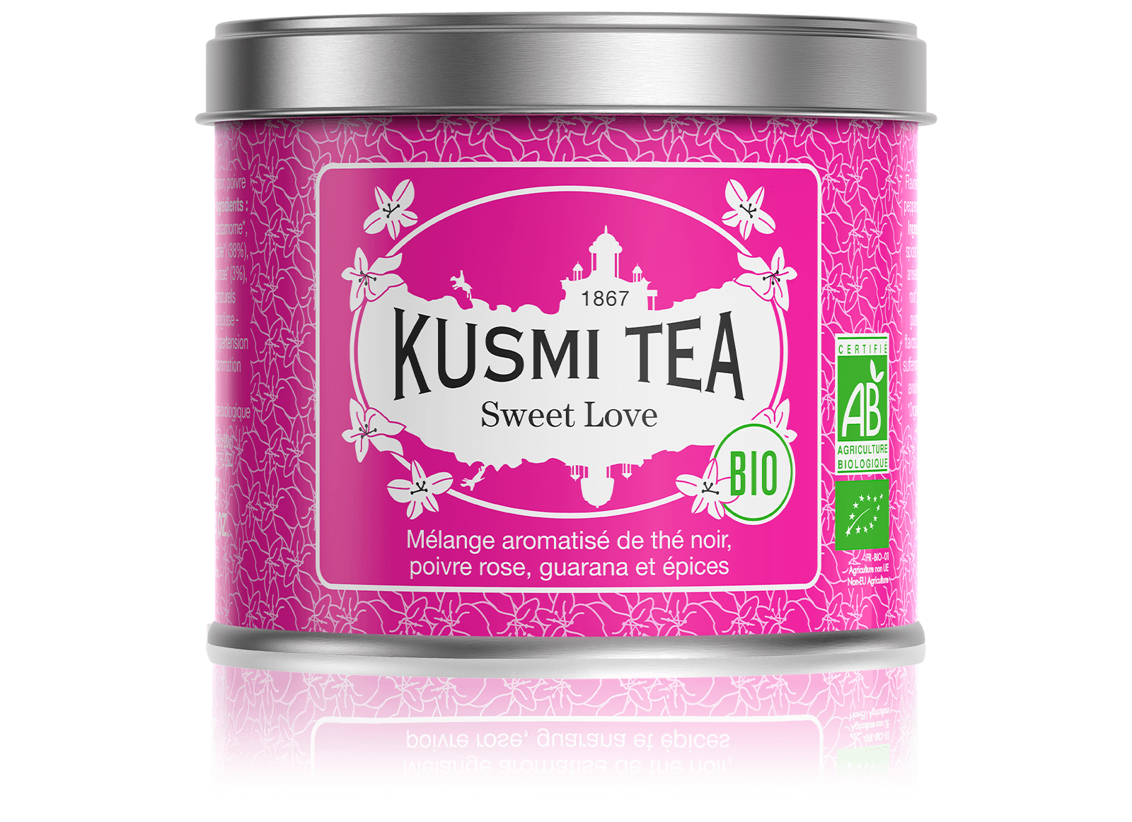 Sweet Love-Thé noir bio, épices Boîte 100 g