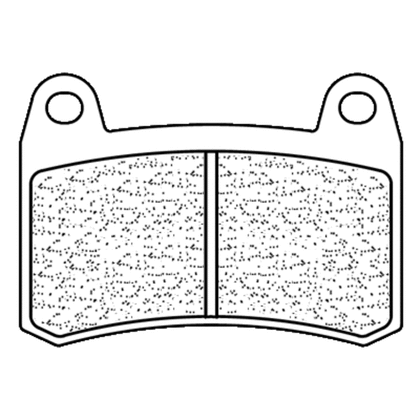 Plaquettes de freins CL Brakes route métal fritté - 1274S4
