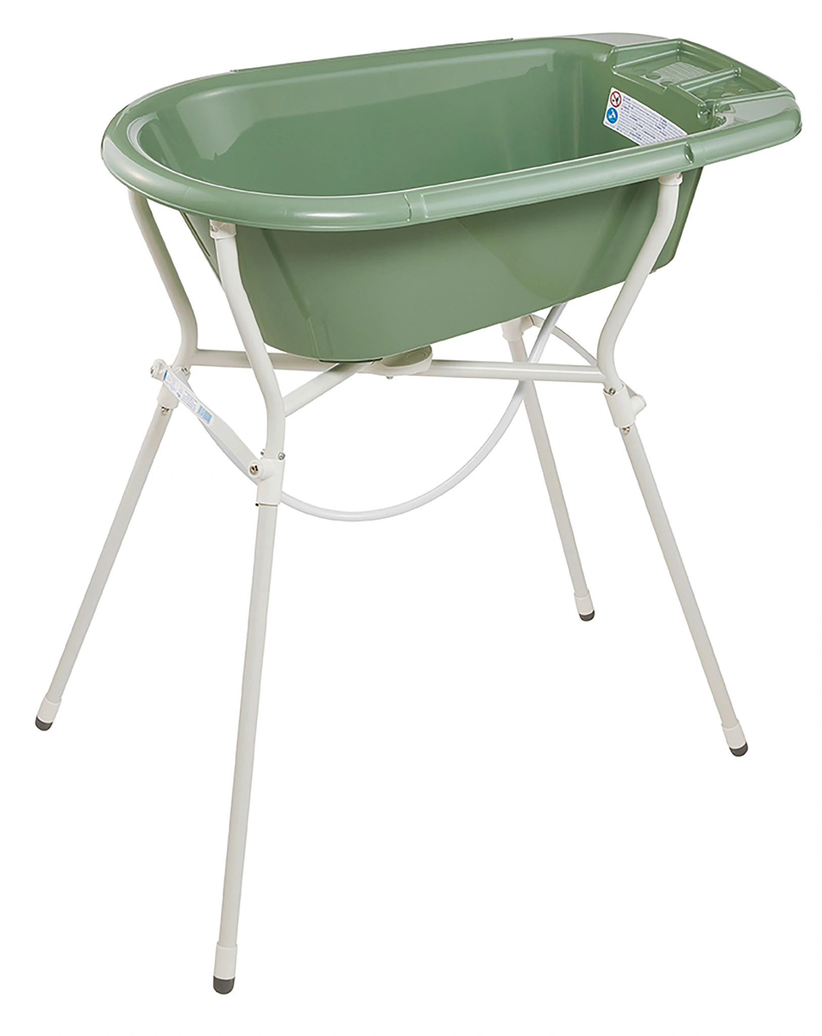 Baby-Badewanne BELLA BAMBINA (84x47x27) in olivgrün