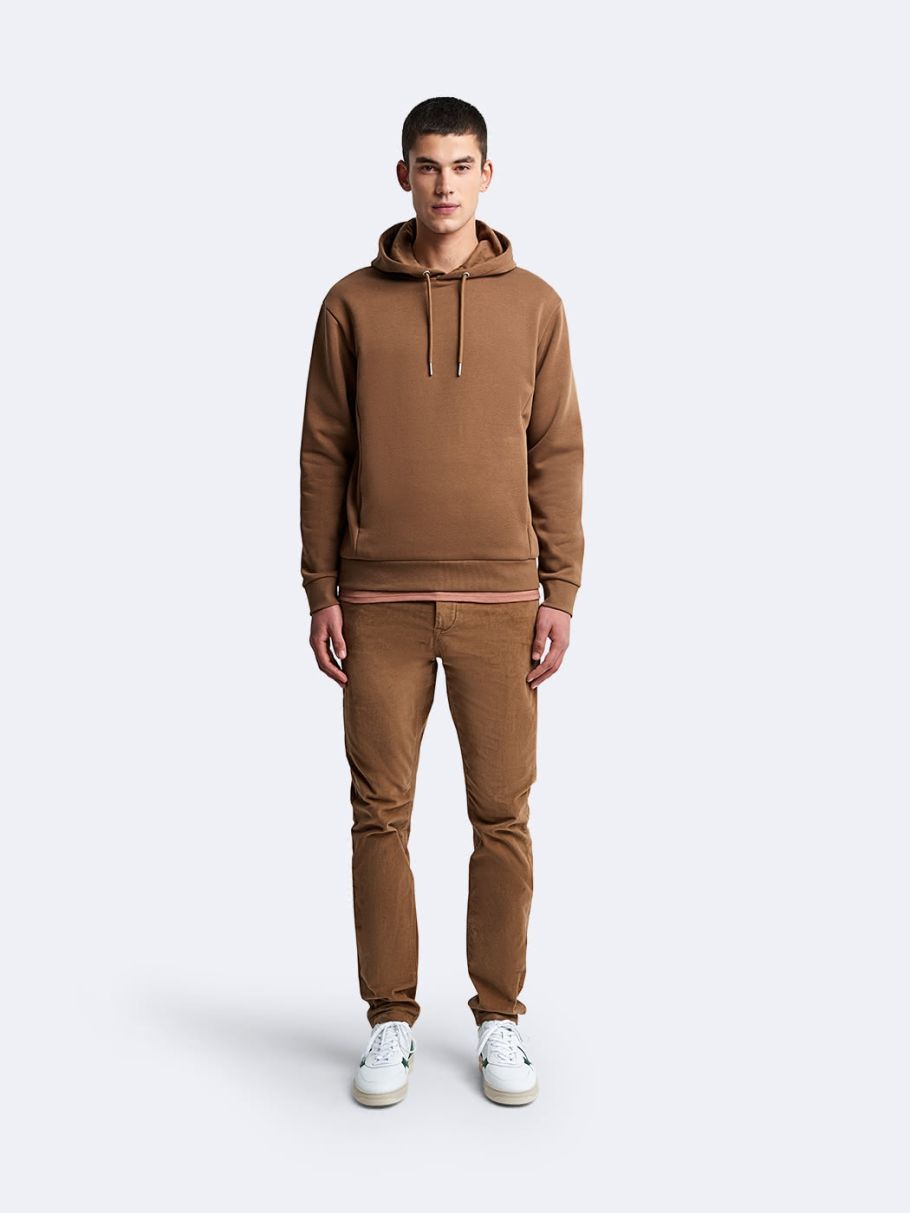 Sweat à capuche uni