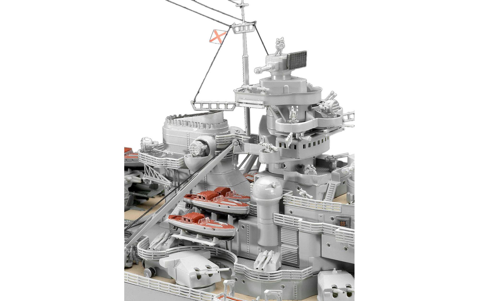 Bausatz Bismarck 1:350<br>Kunststoff Modellbausatz