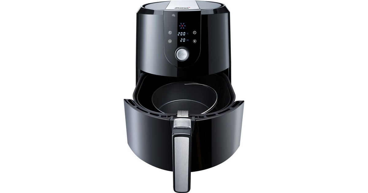StebaHF 5000 XL heteluchtfriteuse  (Zwart/roestvrij staal, 5,2 Liter)