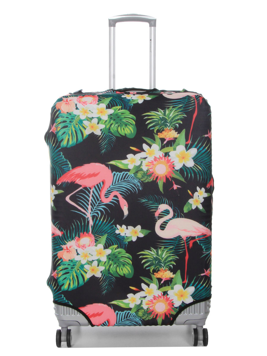 Housse de valise Periea Tropical Flamingo L