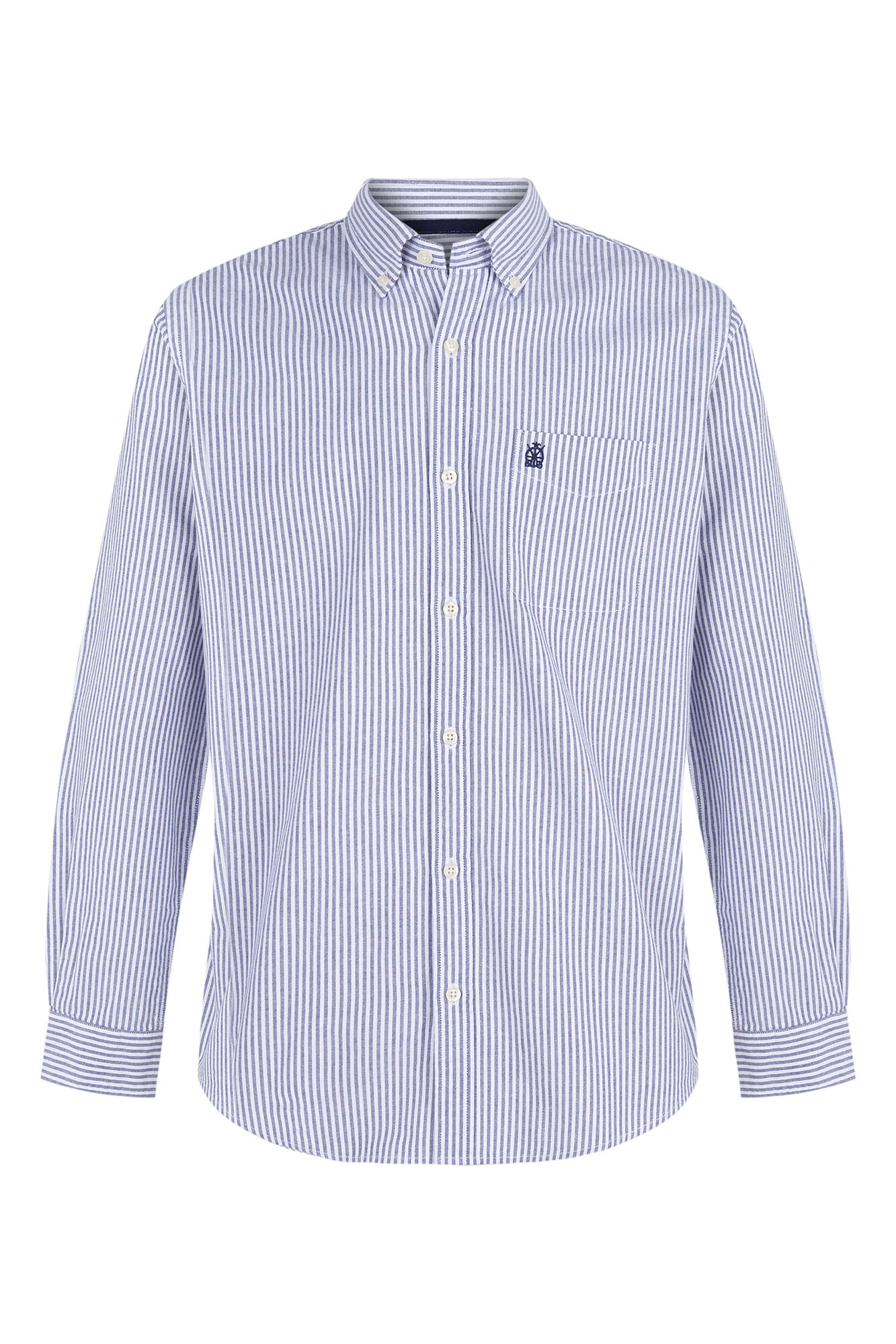camisa oxford listrada