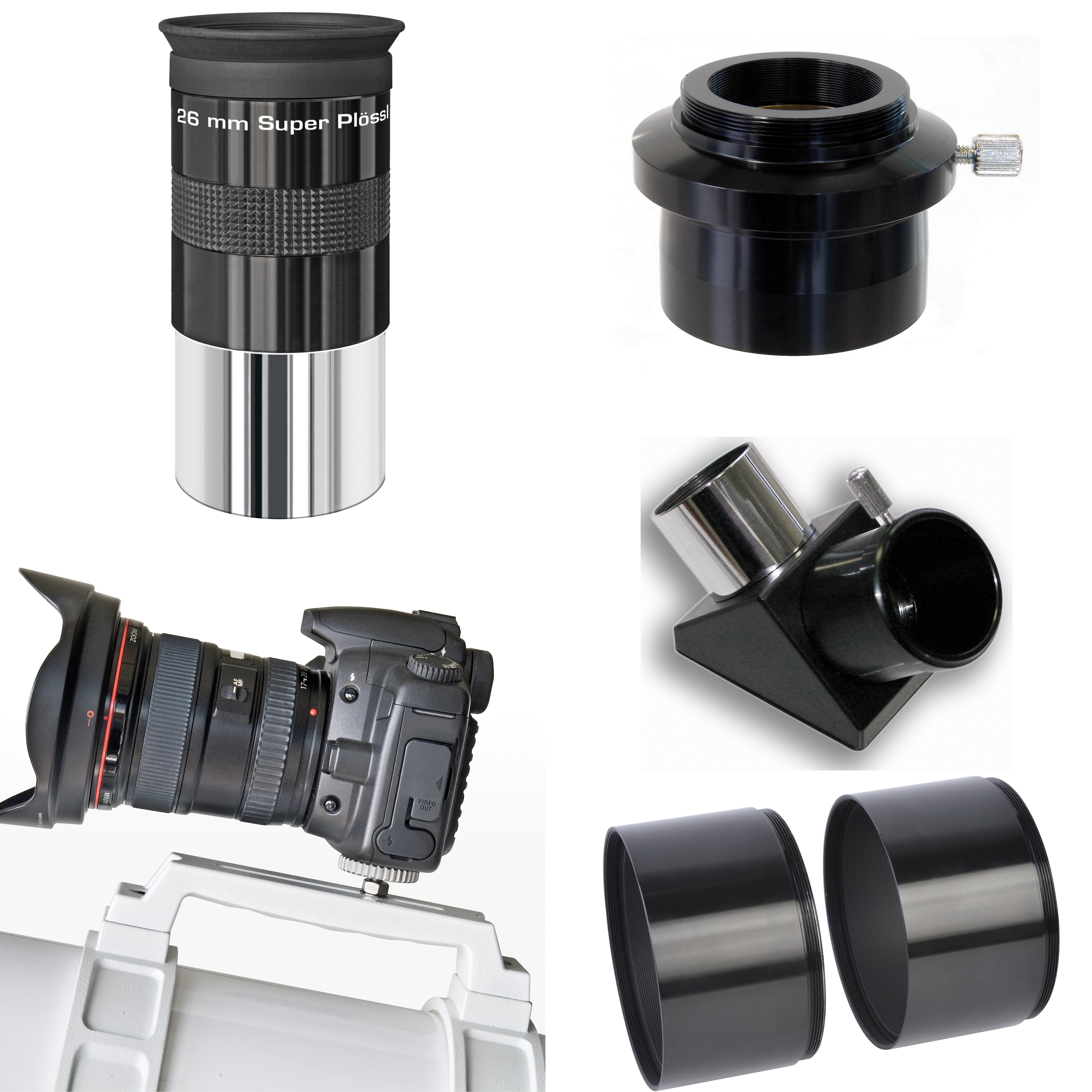 BRESSER Messier AR-102s/600 Hexafoc Optischer Tubus