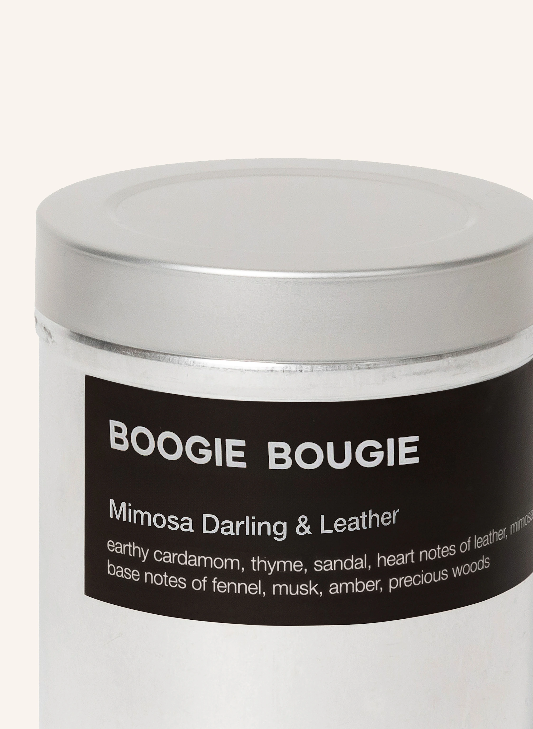 BOOGIE BOUGIE Duftkerze MIMOSA DARLING & LEATHER