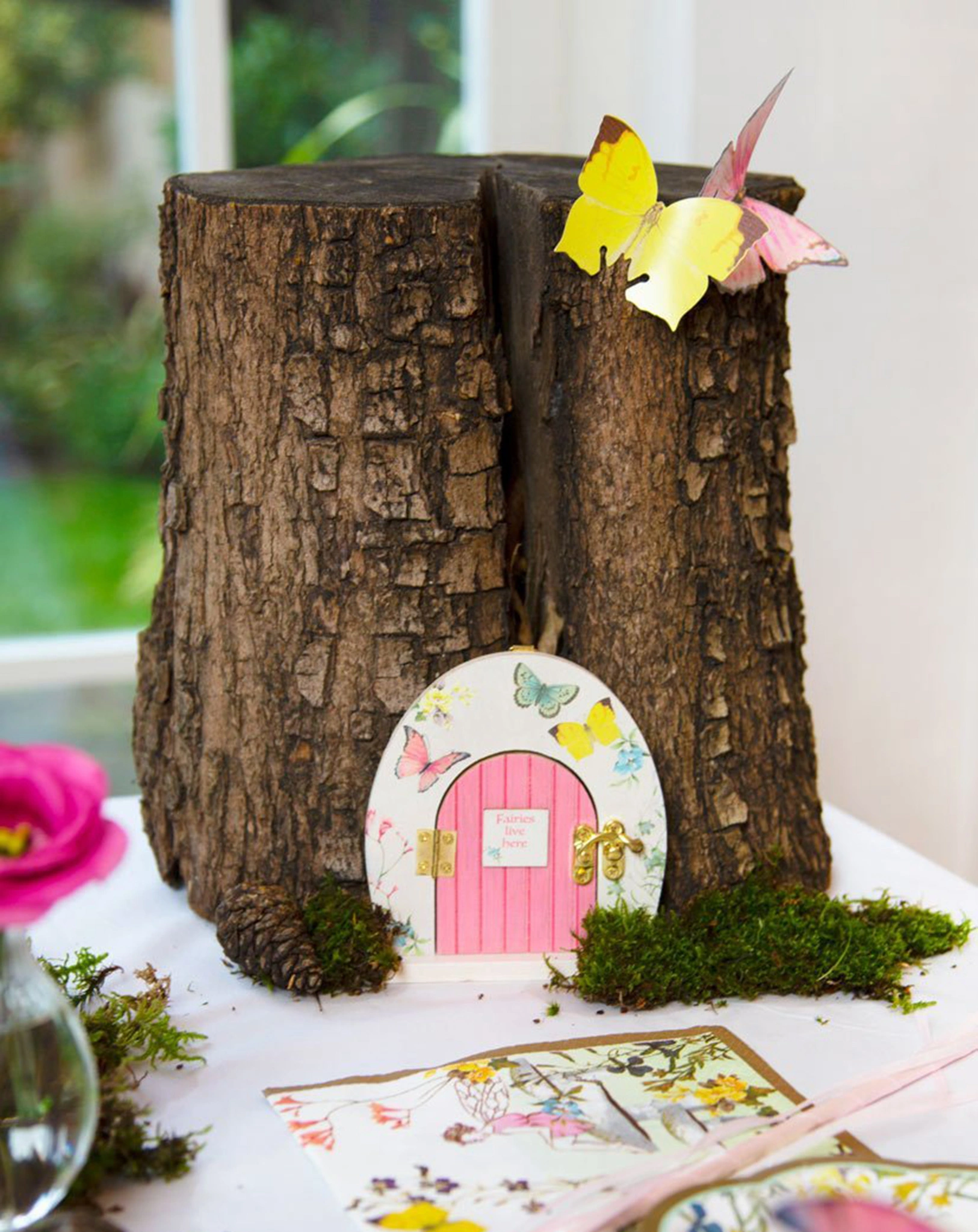 Wanddeko LITTLE FAIRY-DOOR aus Holz