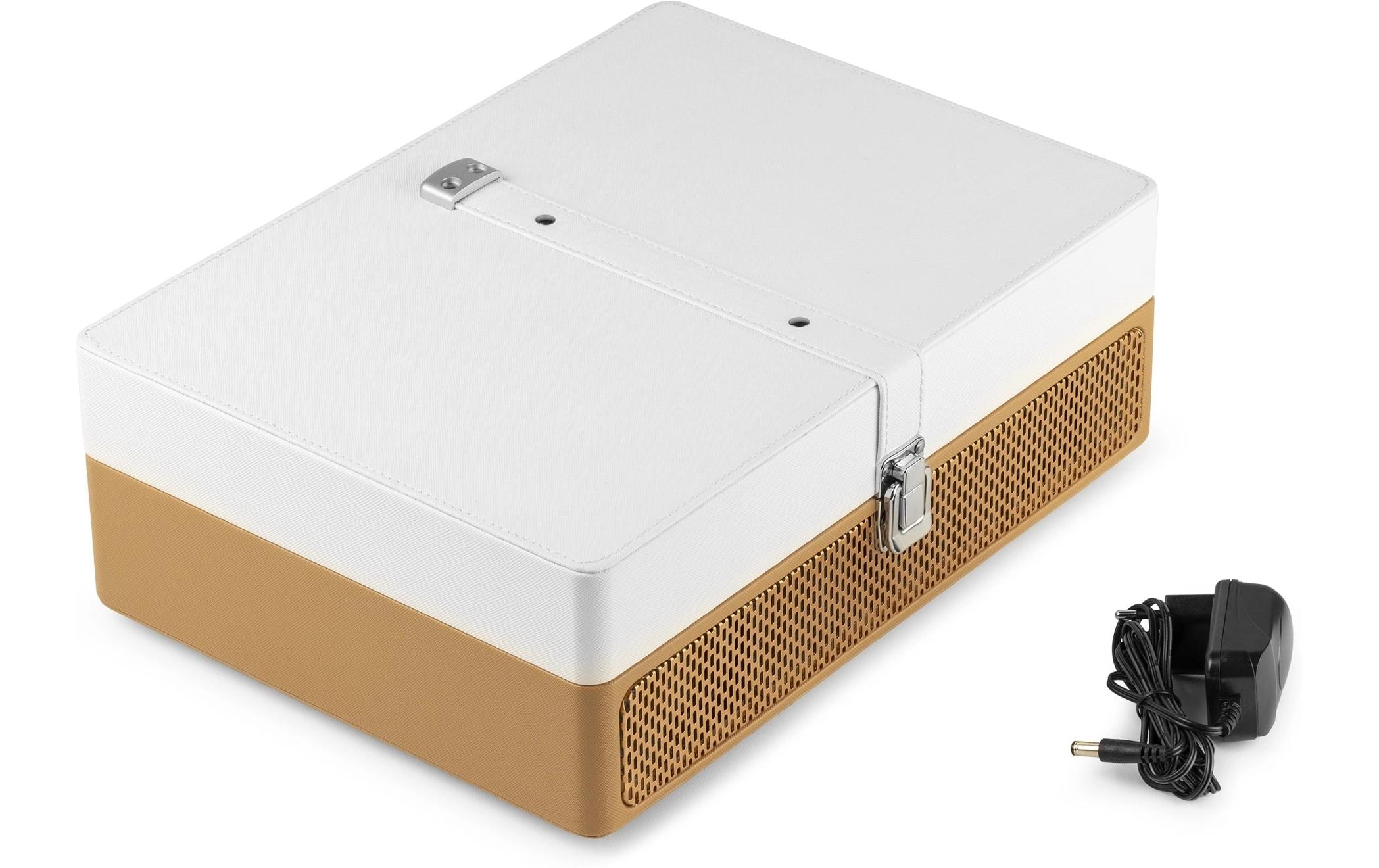 Plattenspieler mit Bluetooth RP119G GoldPlattenspieler im Case-Design