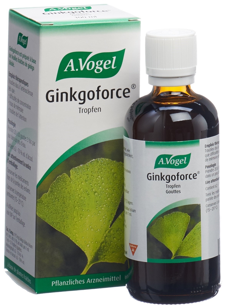VOGEL Ginkgoforce Tropfen Fl 100 ml