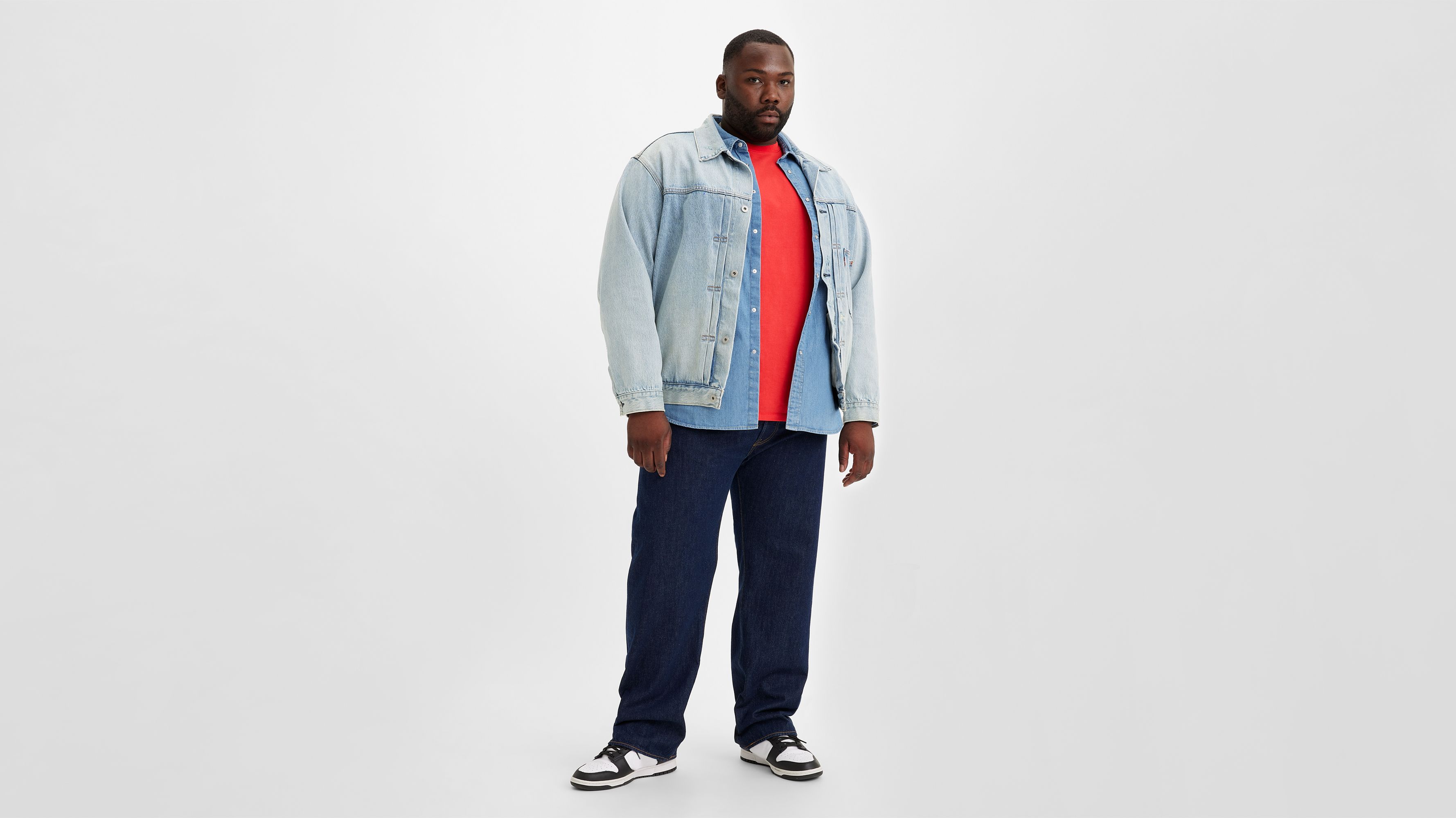 Jean 501® Levi's® Original (Grandes tailles) - Onewash - Bleu