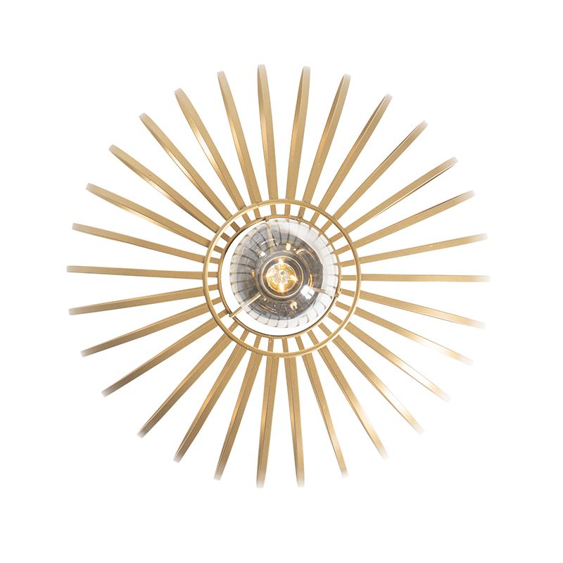 Design plafondlamp goud 39 cm - Johanna