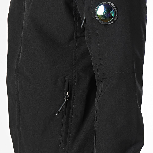 Ensemble Veste Zippée Capuche Et Pantalon Cargo Noir