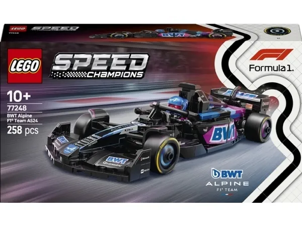 LEGO Speed Champions 77248 BWT Alpine F1 Team A524-racerbil