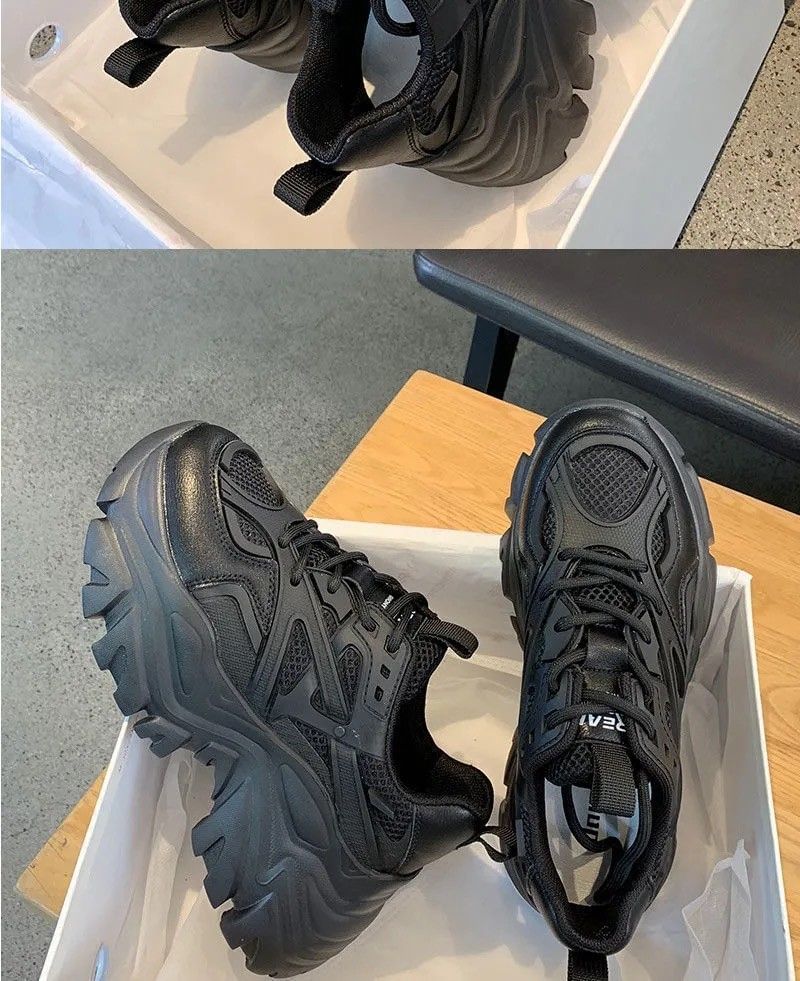 caneik - Mesh Platform Sneakers