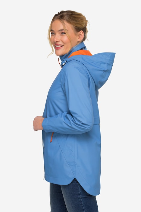 Funktionsjacke, abknöpfbare Kapuze