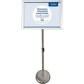 Porte-affiche sur pied ECONOMY + cadre, A4