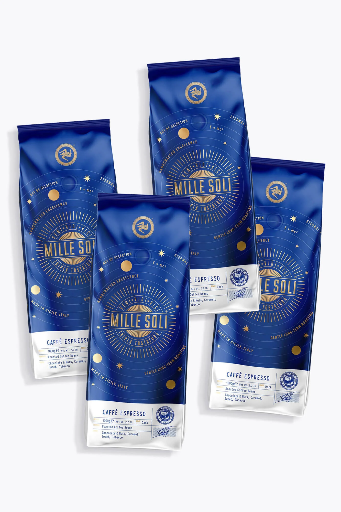 Mille Soli Caffe Espresso Vorteilspaket 4kg