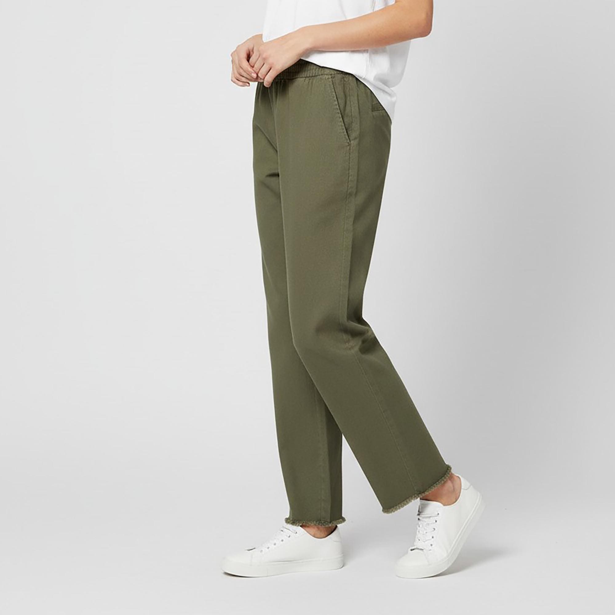Pantalon Femme kaki