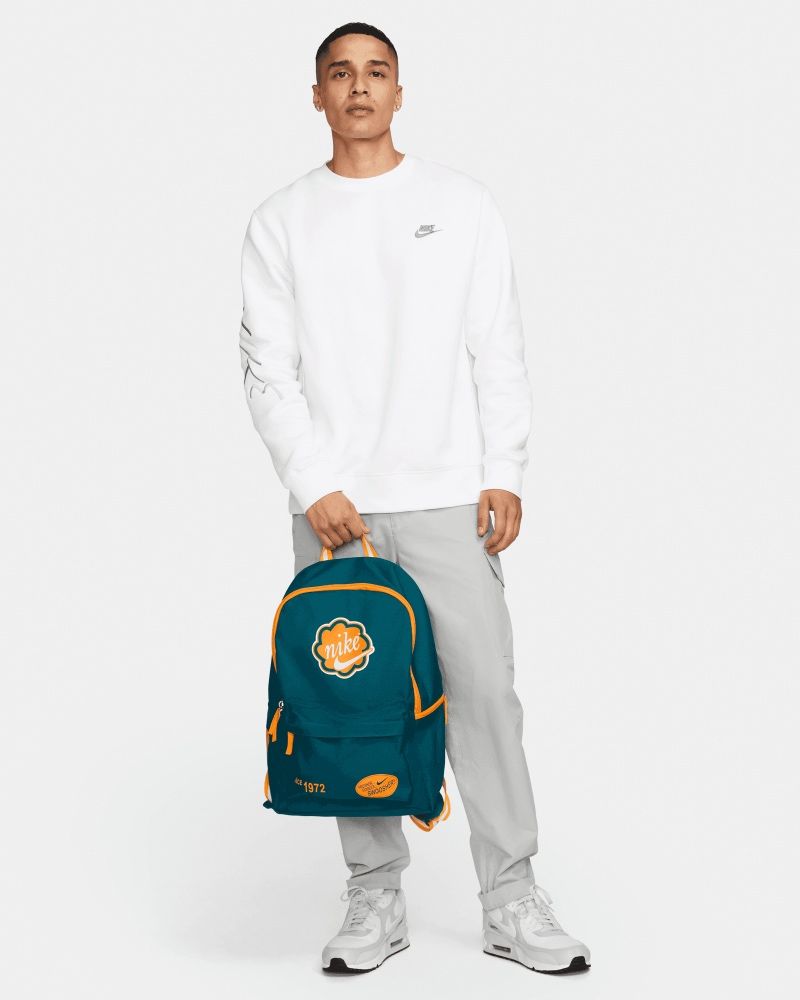 Sac à dos Nike Heritage Bleu & Orange