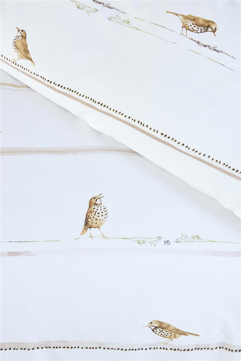 Bettwäsche THRUSH 135x200 cm, mit 1 Kissen