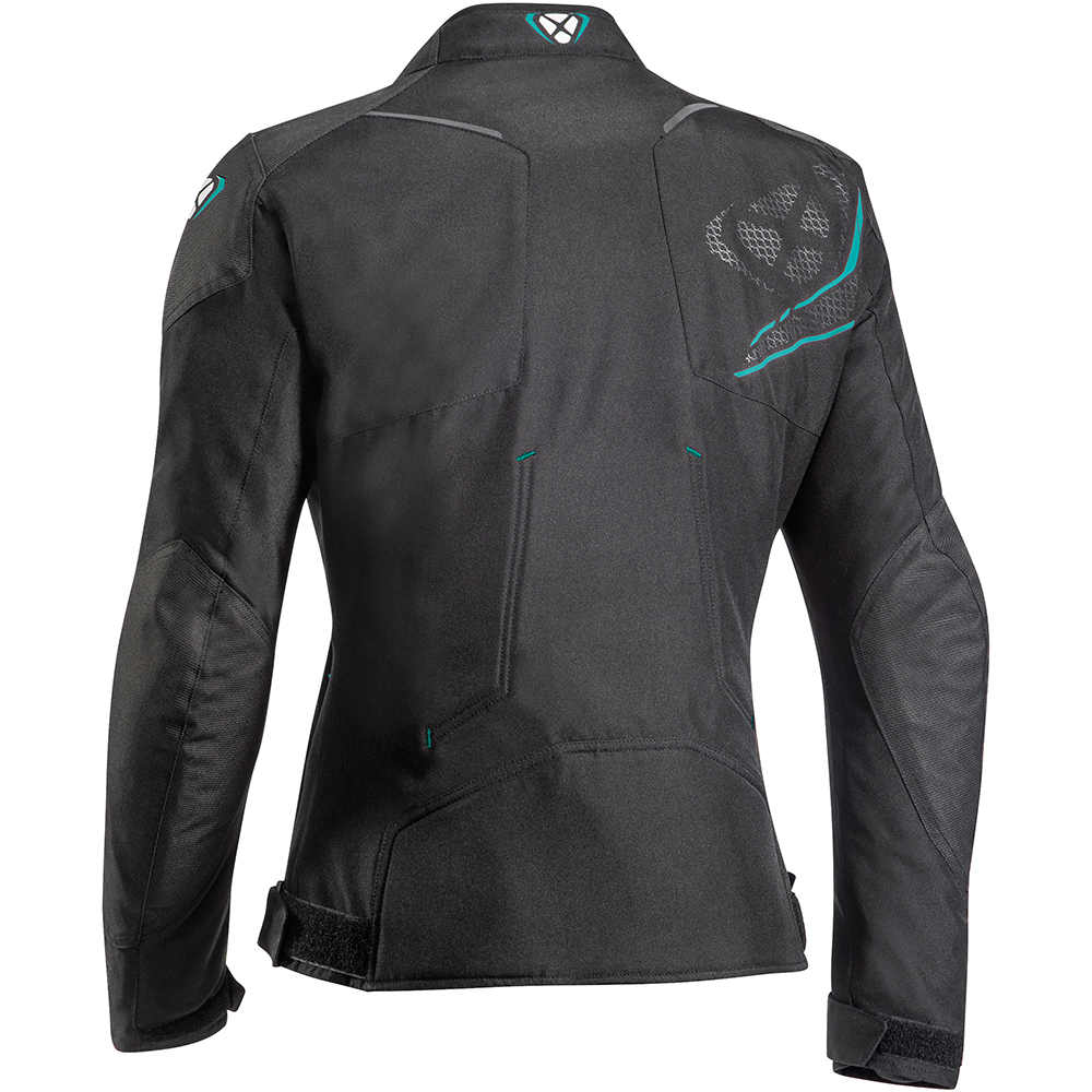 Ixon - Blouson Femme Luthor Lady Noir / Bleu