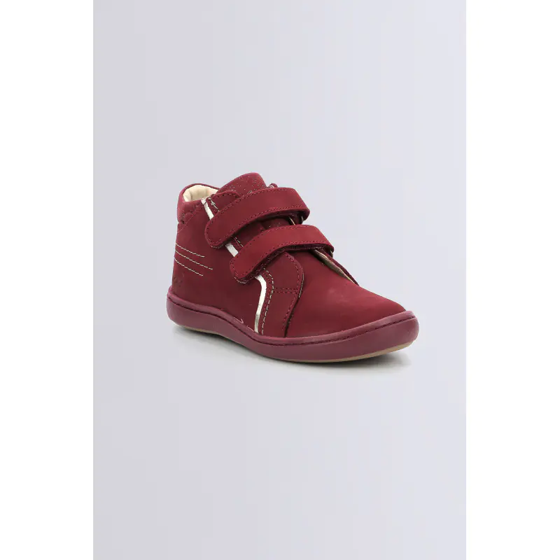KICKMARY BORDEAUX BOTTINES Cuir Fille