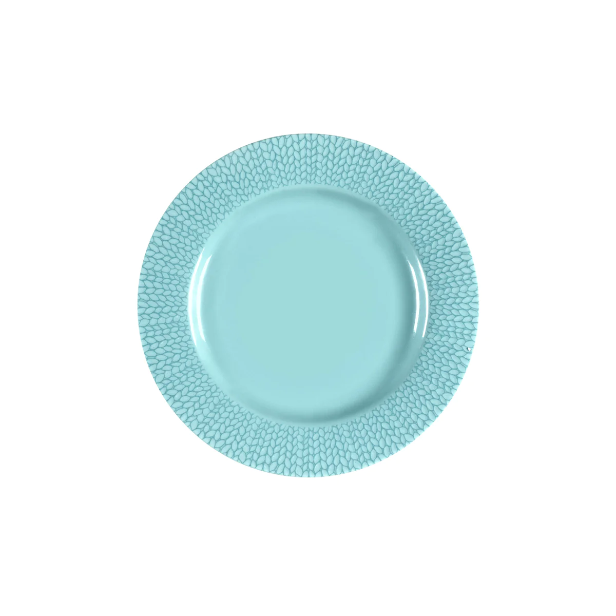 Grain de Malice Turquoise - Assiette dessert 21 cm (lot de 6) Médard d