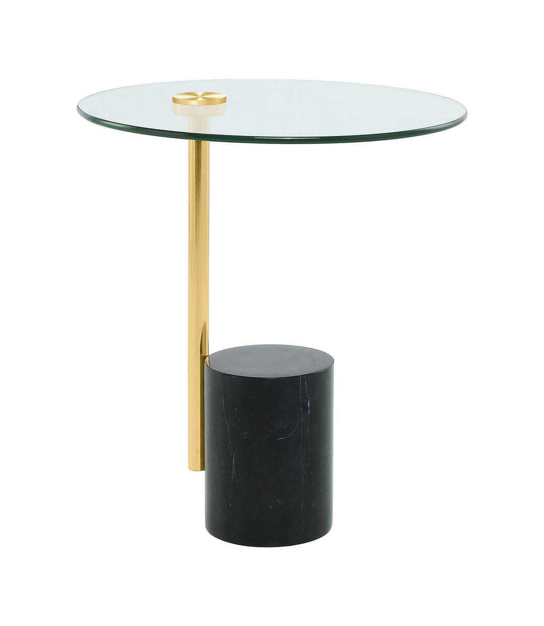 Table basse EVI en acier inoxydable fait main