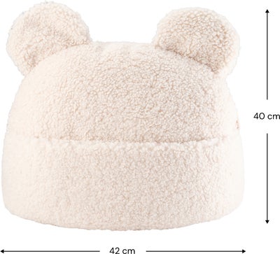 Wigiwama Teddy Pute, Cream White