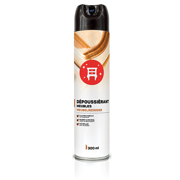 Dépoussiérant économique meubles et surfaces en bois 300 ml