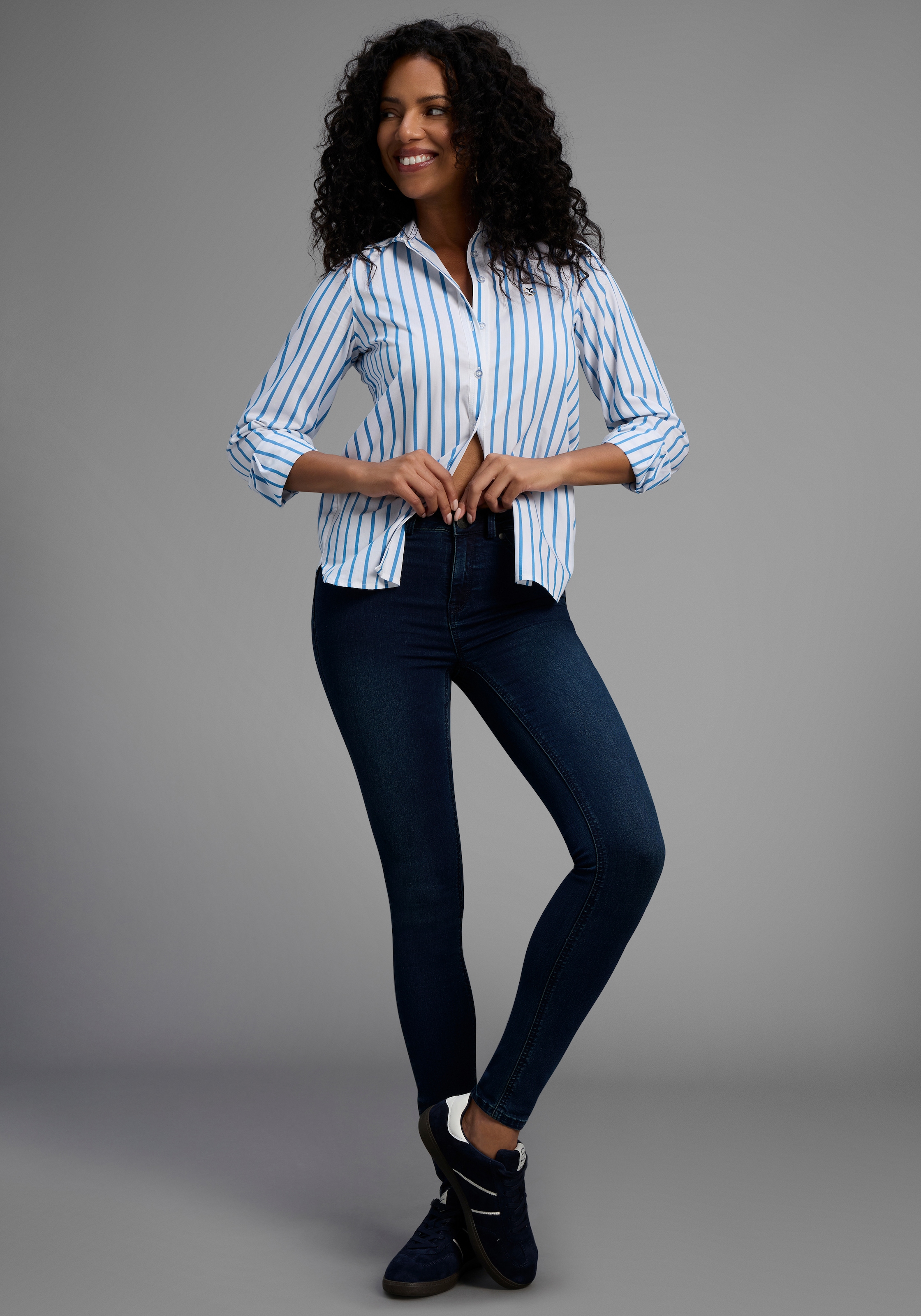Arizona Skinny-fit-Jeans »Ultra Stretch«, skinny-fit,  betonte Taille,  shaping-Effekt,  high Waist