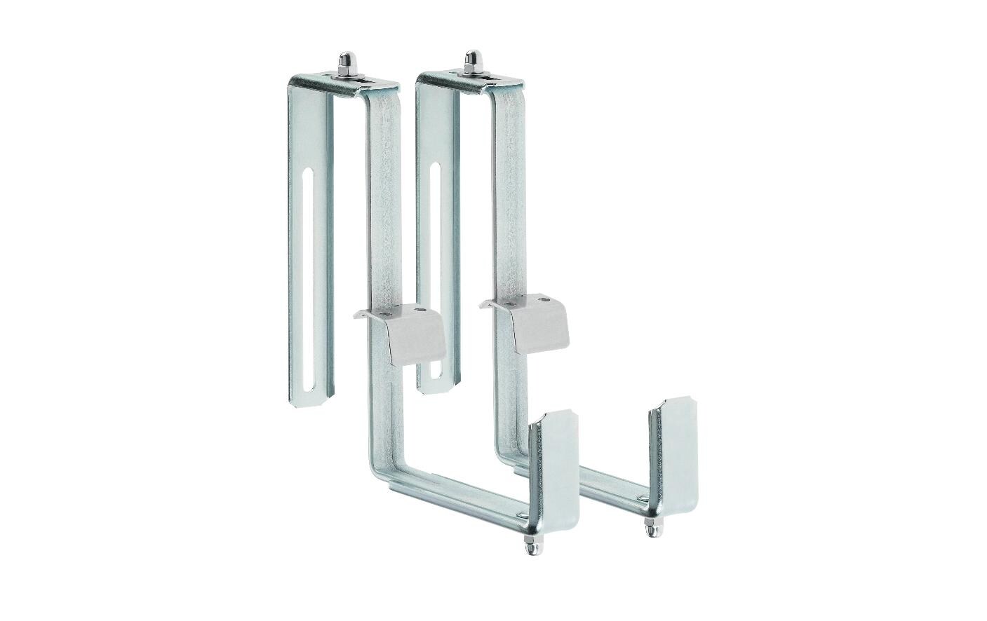 Balkonkistenträger 2x verstellbarBlumenkastenhalter 2x verstellbar