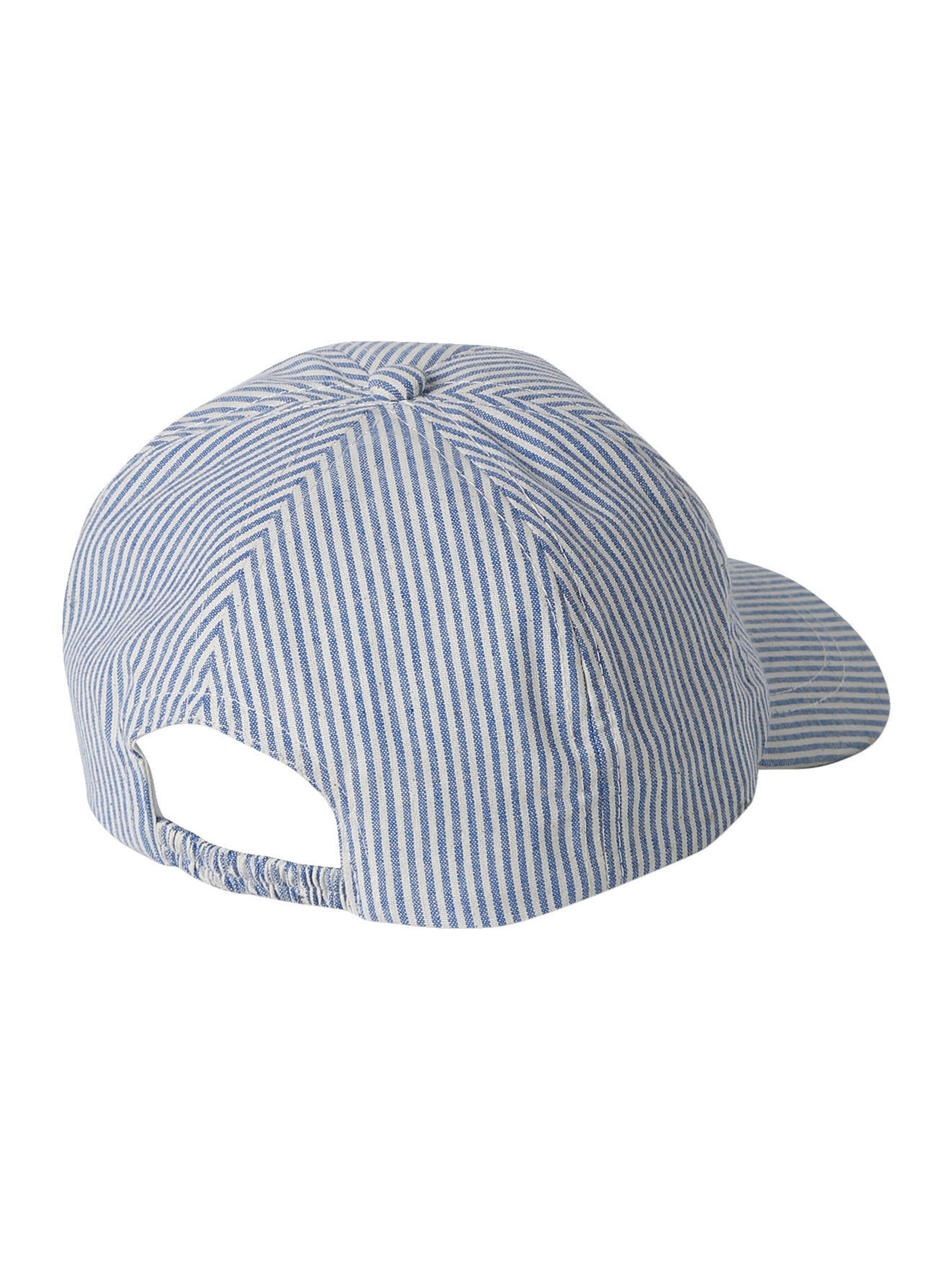 Vertbaudet Baby Cap HAPPY YOUPI blau gestreift