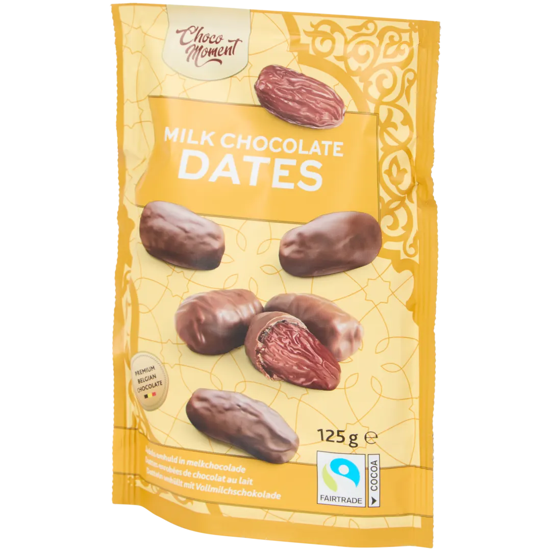 Choco Moment chocolade dadels 125 gram