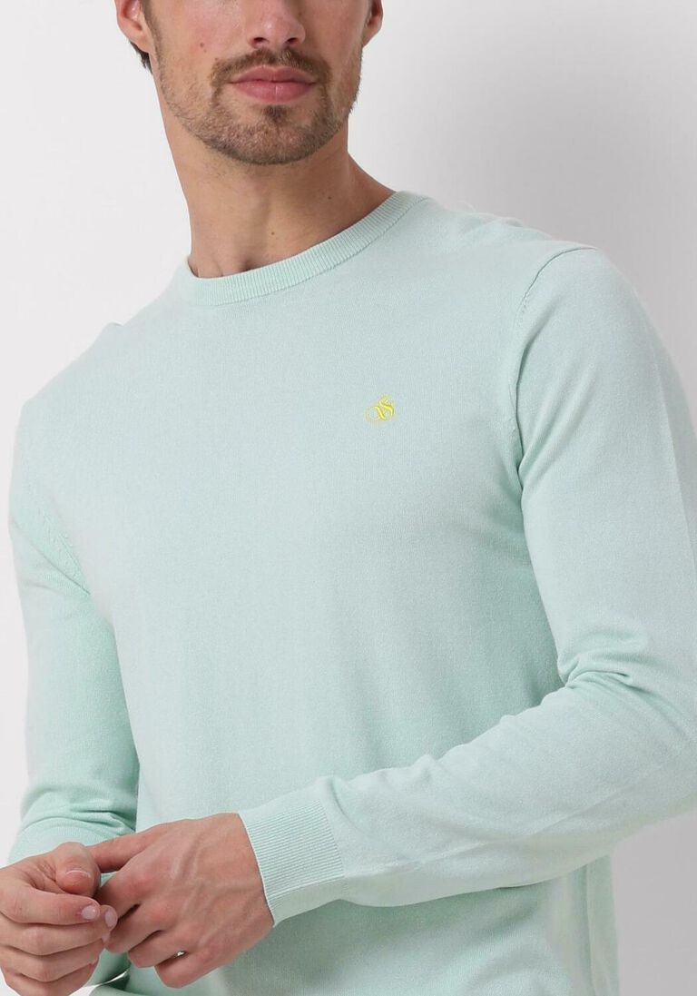 SCOTCH & SODA mint scotch & soda trui essential ecovero pullover
