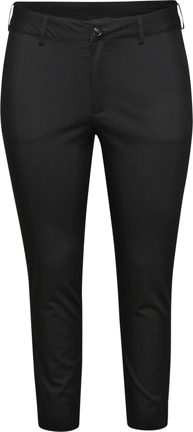 Kaffe Curve KCleana Chino 7/8 Pants Black deep