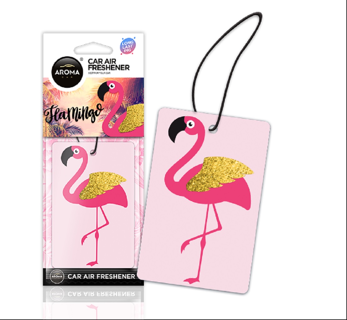 AMBIENTADORES AUTO AROMA CAR FLAMINGO