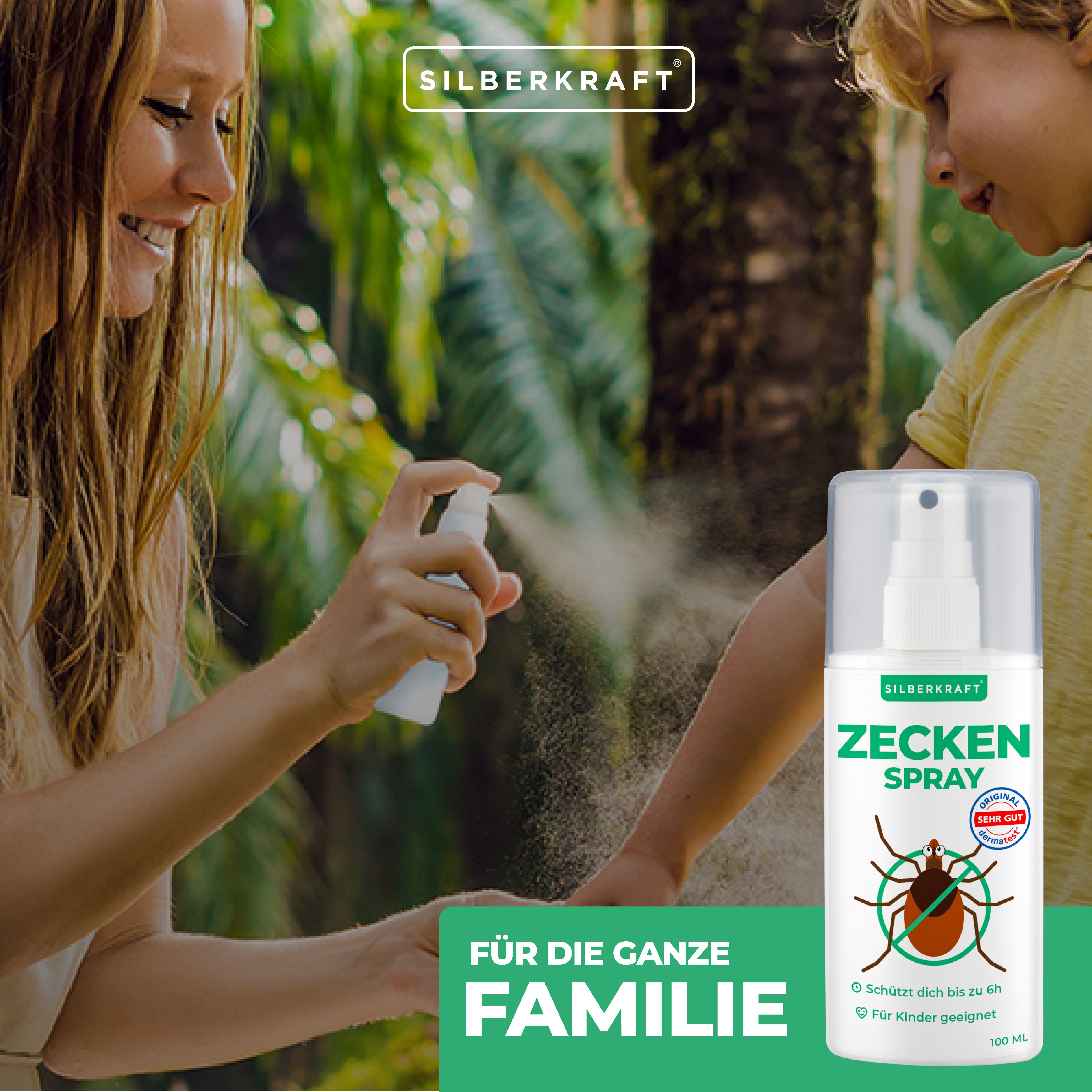 SILBERKRAFT Zeckenspray