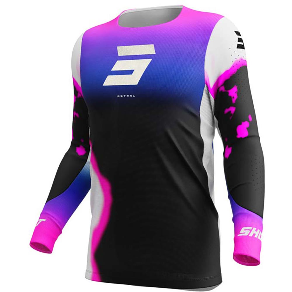 Shot - Maillot Aerolite Astral Noir / Blanc / Bleu / Rose