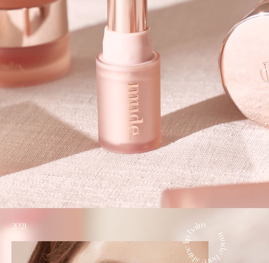 mude - Bare Shine Lip Balm - 3 soorten